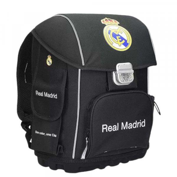 Real Madrid iskolatáska, hátizsák kompakt fekete