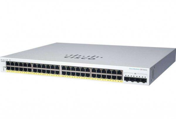 Cisco CBS220-24P-4X Gigabit PoE+ Switch