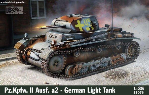 IBG Models Pz.Kpfw.II Ausf. A2 német harckocsi műanyag modell (1:35)