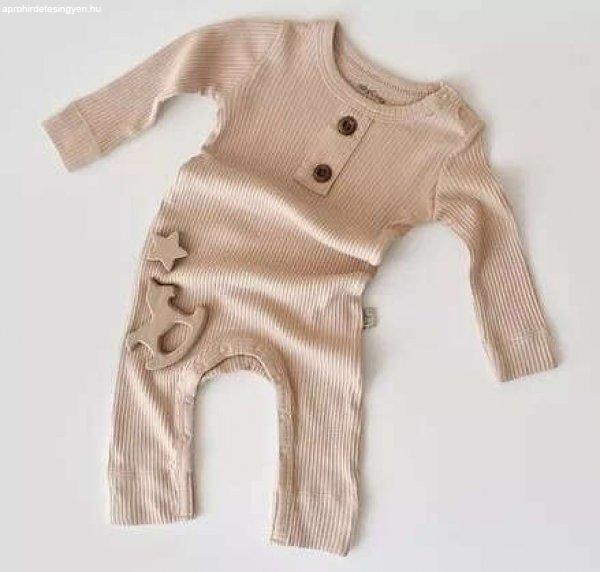 Hosszú ujjú jumpsuit és hosszú nadrág organikus és modális pamutból -
Blush BabyCosy (méret: 18-24 hónap)