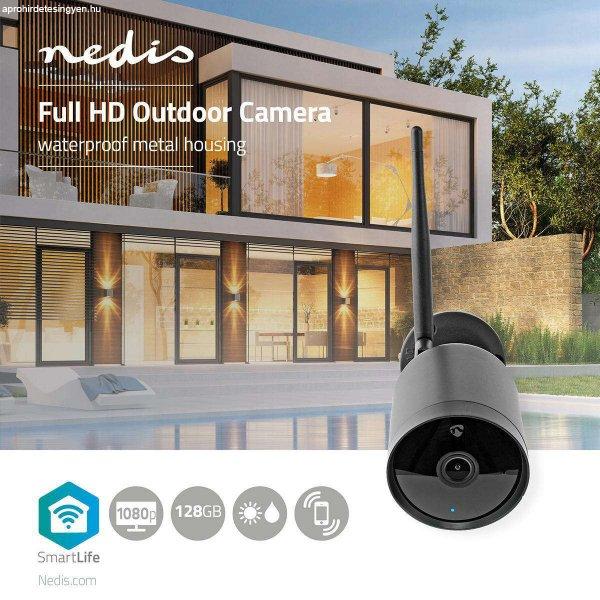 Nedis Smart IP kamera - WIFICO40CBK Intelligens Kültéri IP Kamera, wifi ip
kamera, éjjellátó biztonsági kamera
