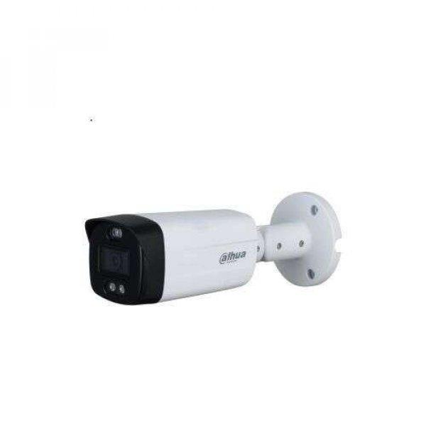 Biztonsági kamera, golyó, analóg, intelligens kettős megvilágítók TiOC,
fehér fény 40m, 3,6 mm, 4K, mikrofon, IP67, Dahua HAC-ME1809TH-A-PV-0360B