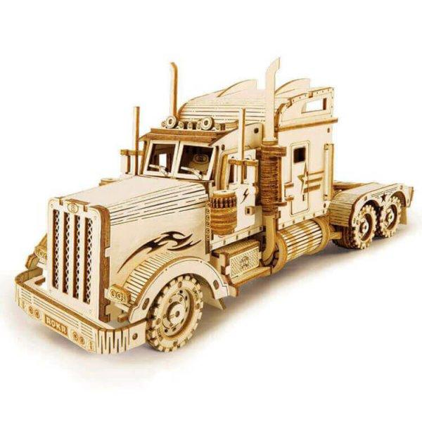 3D modell - kamion (tűz mintával)
