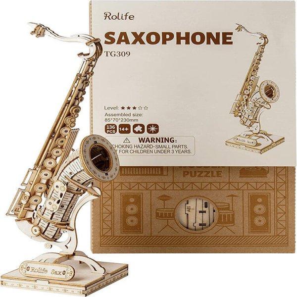 3D modell - Szaxofon