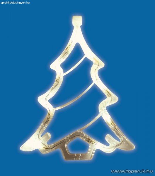 HOME KID 412 Beltéri LED-es ablakdísz, karácsonyfa dekoráció, 8 db meleg
fehér fényű leddel