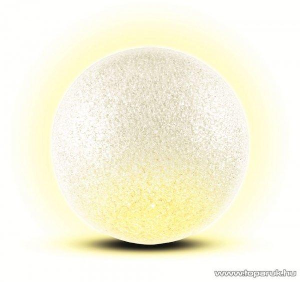 HOME GLE 20/WW Beltéri 2 LED-es, elemes világító EVA gömb dekoráció, 20
cm, meleg fehér