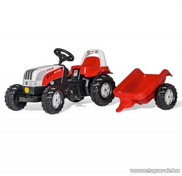 Rolly Toys Kid Steyr 6160 CVT pedálos traktor utánfutóval (RO-012510)