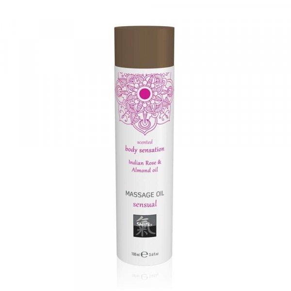  Massage oil sensual - Indian Rose & Almond oil 100ml 