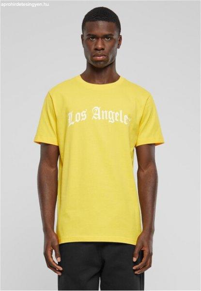 Mr. Tee Los Angeles Wording Tee taxi yellow