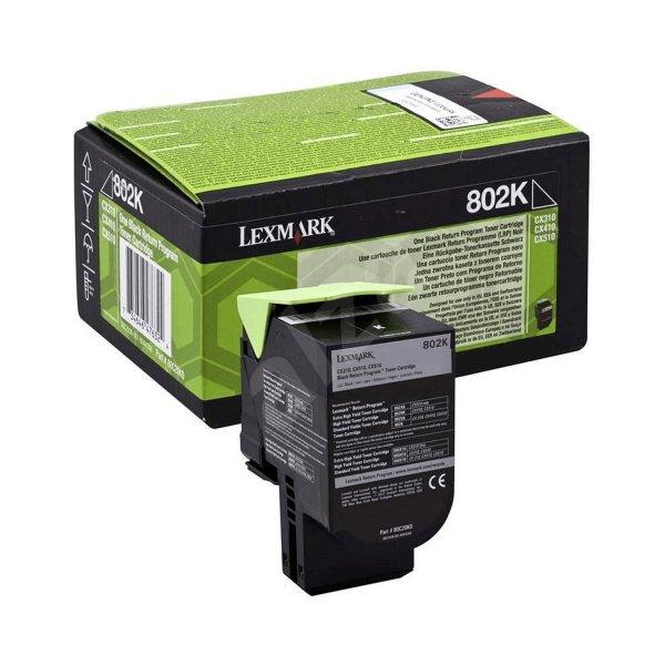 Lexmark CX310/410 toner black ORIGINAL 1K 