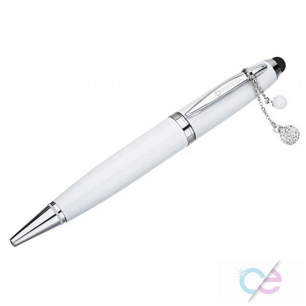 Fashion pen with USB - divatos rejtett USB pendrive betéttel - PRECIOSA
kristály toll