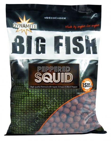 Dynamite Baits Big Fish 15mm 1,8kg PEPPERED SQUID (DY1684)