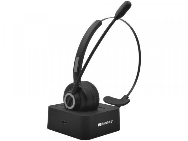 SANDBERG 126-06 sandberg wireless fejhallgató - bluetooth office headset pro
(bluetooth 5.0; mikrofon; hangerő szabályzó; fekete)