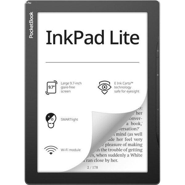 POCKETBOOK e-Reader PB970 INKPad Lite Fekete (9,7" E-Ink,automata
háttérvilágítás,Dual CPU: 2x1GHz,8GB,2200mAh,wifi,mSD) - PB970-M-WW