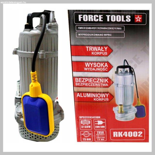 Force Tools alumínium szennyvíz szivattyú RK4002