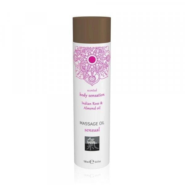 Massage oil sensual - Indian Rose & Almond oil 100ml