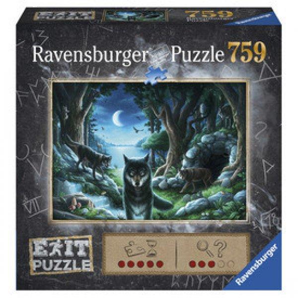 Ravensburger Puzzle Exit 759 db - A farkas történelem