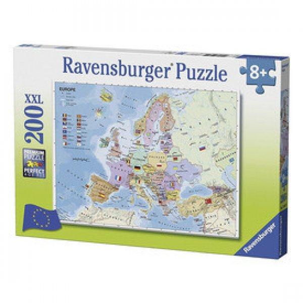 Ravensburger Puzzle 200 db - Európa