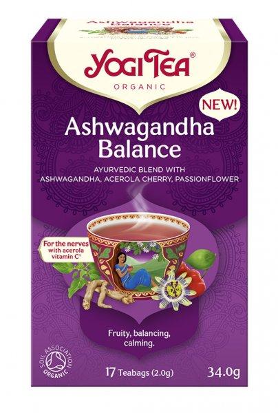 Yogi bio tea ashwagandha egyensúly 17x2 g 34 g