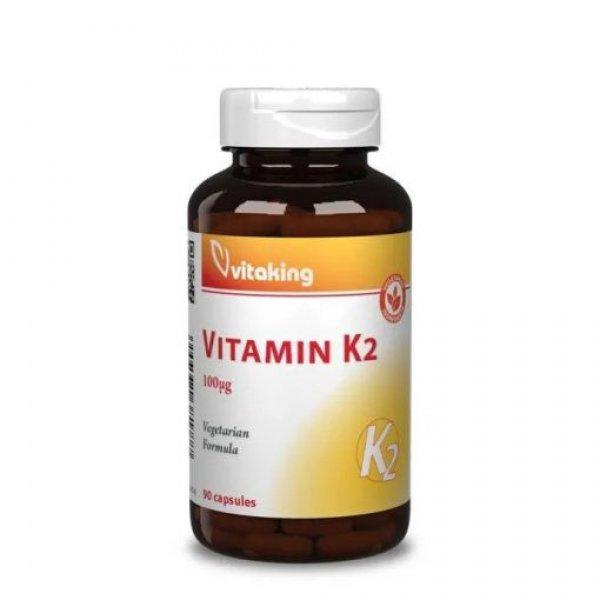 Vitaking k2 vitamin 100mcg kapszula 90 db