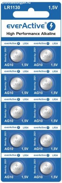 everActive AG10,LR54 alkáli gombelem (1130) bl/10