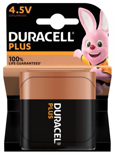 Duracell Plus 100% 4,5V MN1203 alkáli elem 3LR12 bl/1