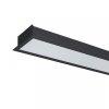 LED PROFILE RECESSED S77 64W 6500K 1500MM BLACK