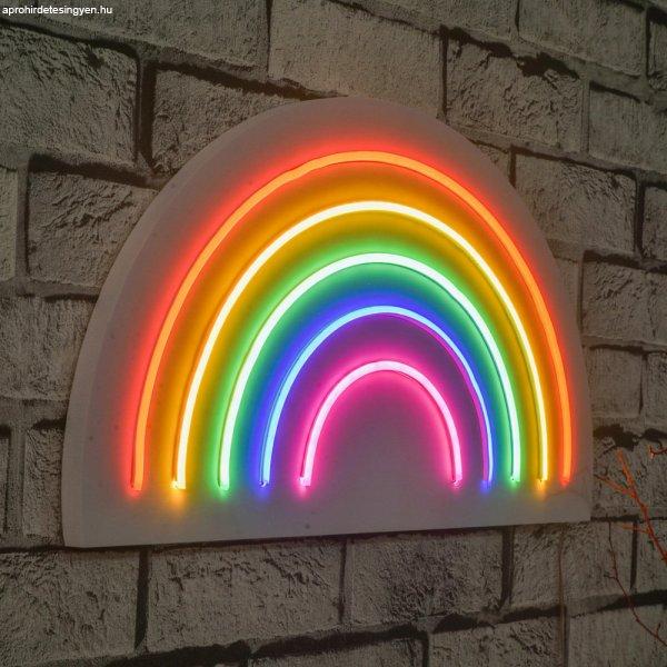 Rainbow - Multicolor Dekoratív műanyag LED világítás 50x2x26 Multicolor