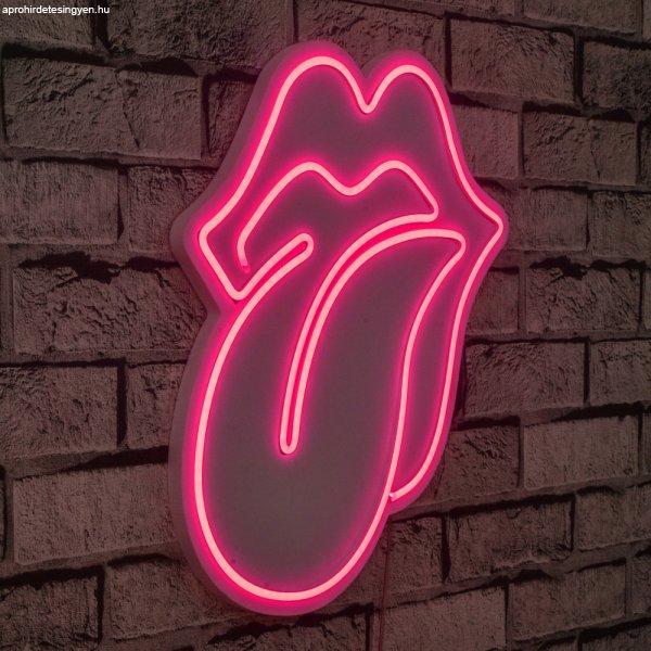 The Rolling Stones - Pink Dekoratív műanyag LED világítás 36x2x41
Rózsaszín