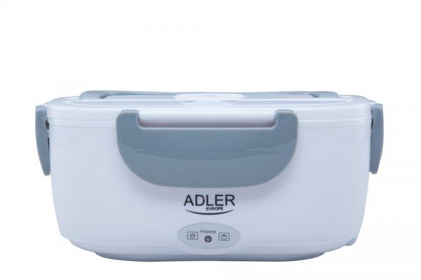 Adler AD 4474 szürke Fűtött ételhordó edény ebéddoboz készlet tartály
elválasztó kanál 1,1 L