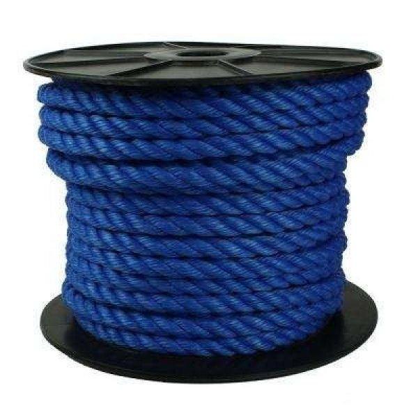 Kötél sodrott PE 12 mm sötétkék CH