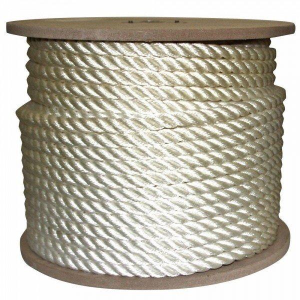 Kötél sodrott PE 6 mm fehér CH