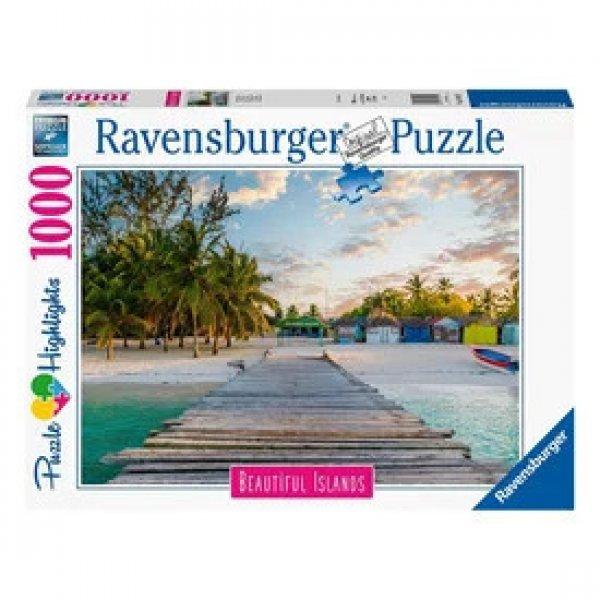 Puzzle 1000 db - Maldív szigetek