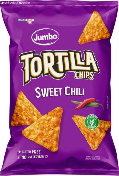 Jumbo tortilla chips sweet chili ízesítésű 100 g