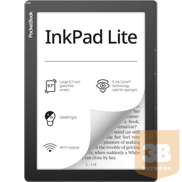 POCKETBOOK e-Reader PB970 INKPad Lite Fekete (9,7" E-Ink,automata
háttérvilágítás,Dual CPU: 2x1GHz,8GB,2200mAh,wifi,mSD)