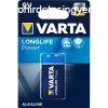 Elem 9V 6LR61 Longlife Power 1 db/csomag, Varta