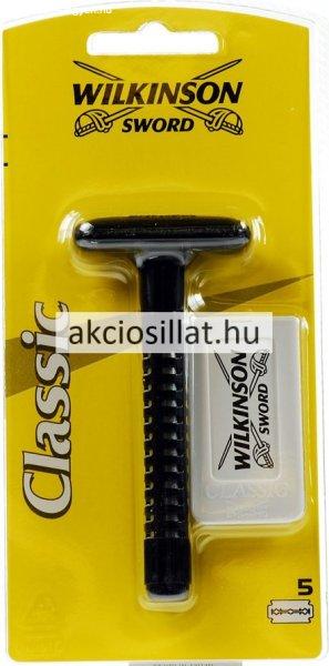 Wilkinson Sword Double Edge hagyományos borotvakészülék + penge 5db