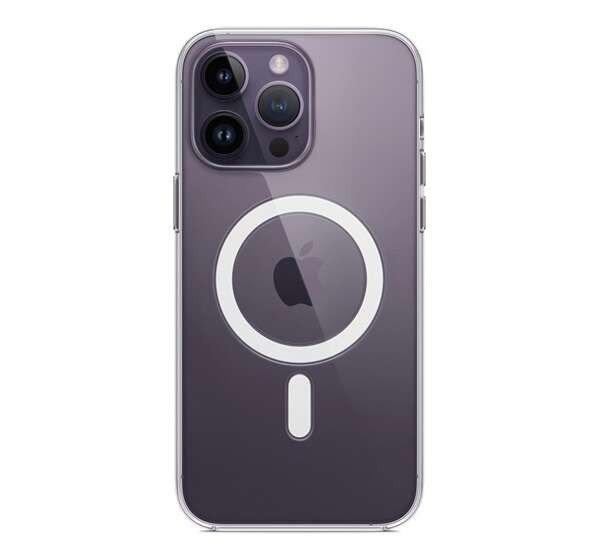 APPLE műanyag telefonvédő (Magsafe rögzítésű, mágneses) ÁTLÁTSZÓ
Apple iPhone 14 Pro Max