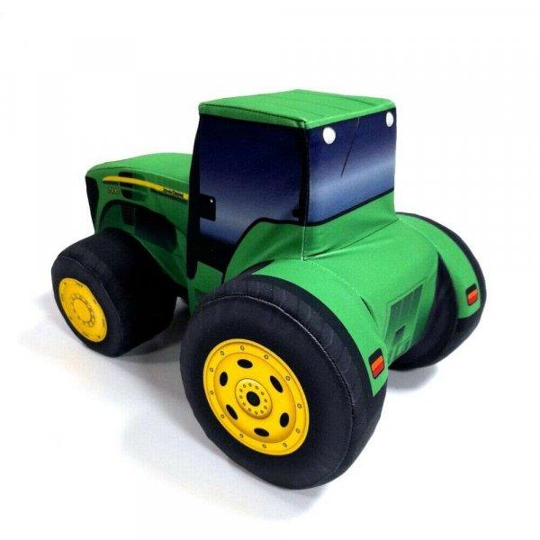 Plüss Traktor Zöld