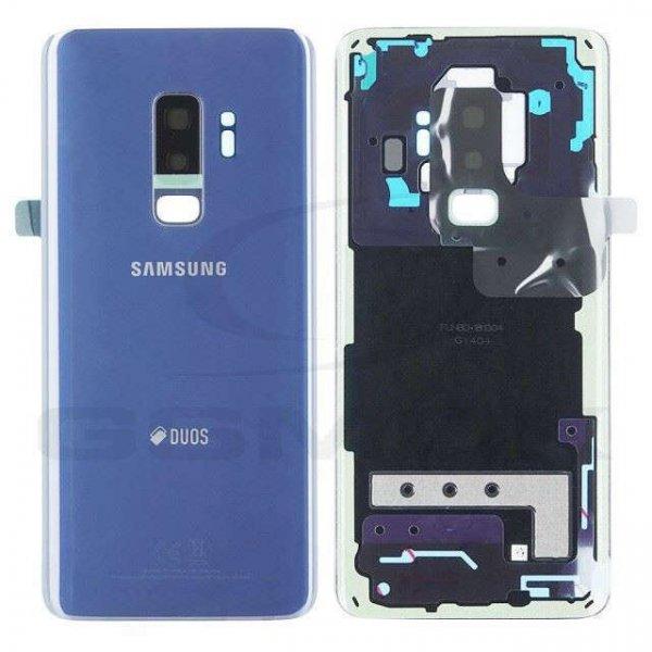 Akkumulátorfedél ház Samsung G965 Galaxy S9 Plus Duos kék Gh82-15660D
eredeti szervizcsomag