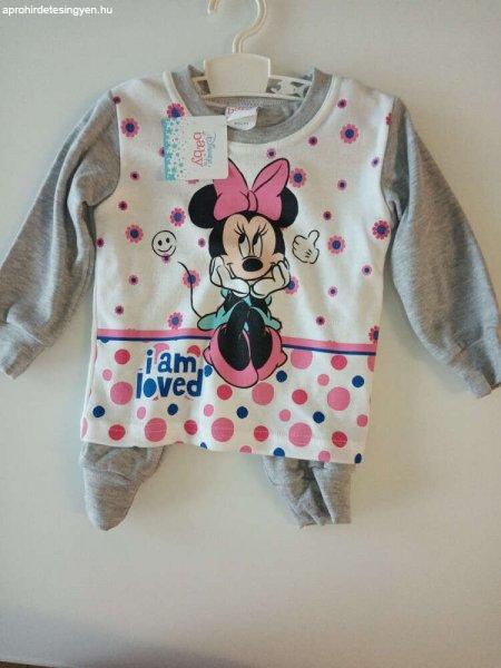 Disney Minnie baba kapucnis overál kesztyűvel (80-86)