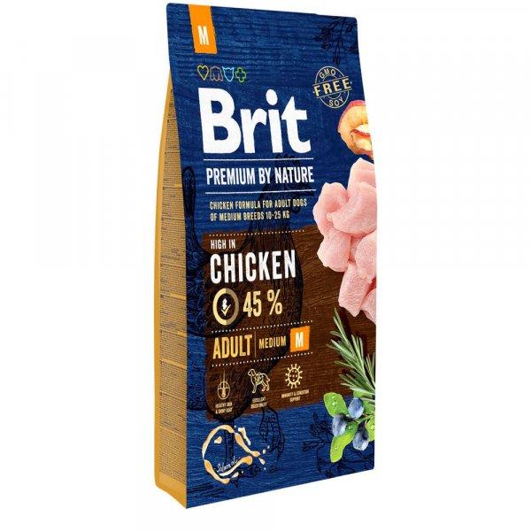 Brit Premium Adult Medium - 15 kg