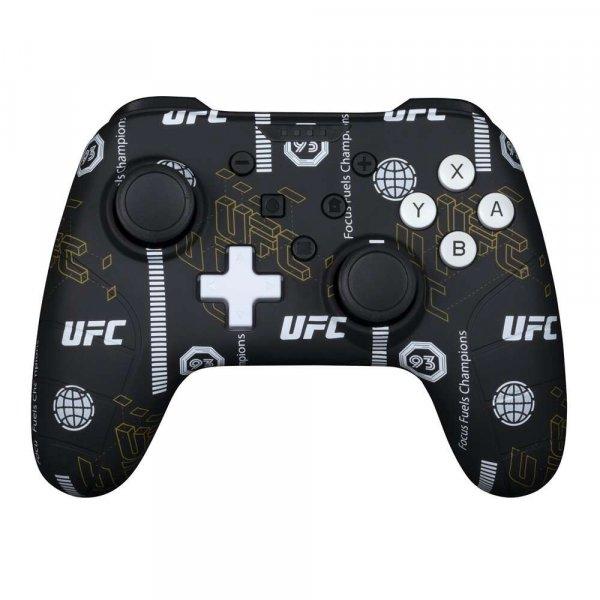 Konix UFC Vezetékes controller - Fekete/Fehér (PC/Switch)