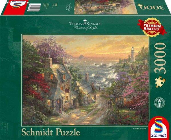 Schmidt Falusi világítótorony 3000 db-os puzzle (59482, 18541-182)