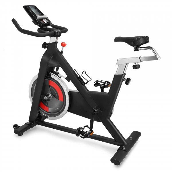 Spokey Shoto Spinning kerékpár 18kg lendkerékkel, pulzus- és kalóriamérő
funkcióval #fekete