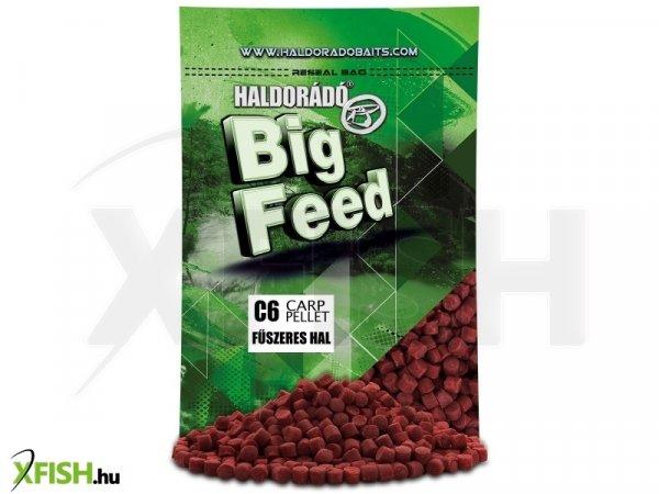 Haldorádó Big Feed - C6 Pellet - Fűszeres Hal 700g 6mm