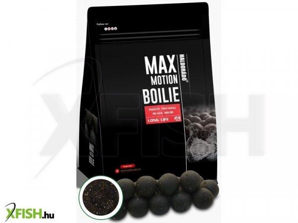 Haldorádó Max Motion Boilie Long Life 24 Mm - Fekete Tintahal bojli 800g
