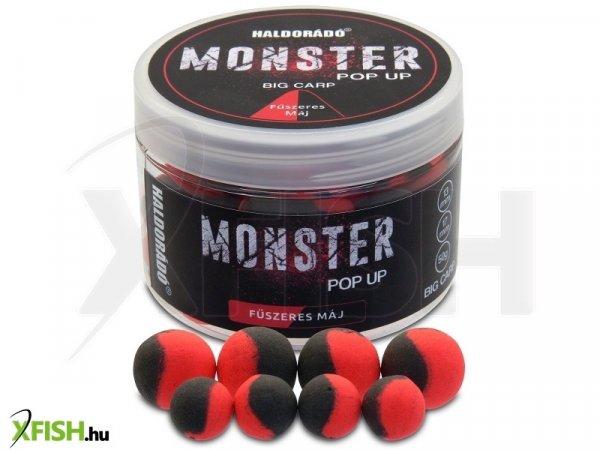 Haldorádó Monster Pop Up Big Carp 13, 17 Mm  - Fűszeres Máj 50g