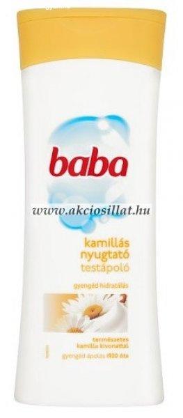 Baba Kamillás nyugtató testápoló 400ml