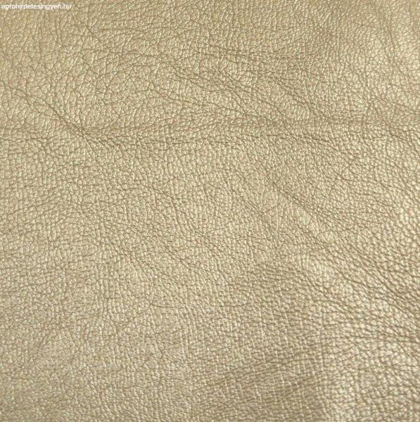 Textilbőr - Gold - 10x10 cm